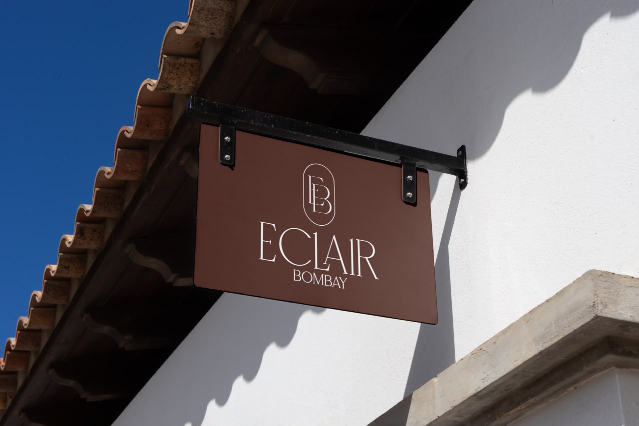 Eclair Bombay — Logo Design — detail 1
