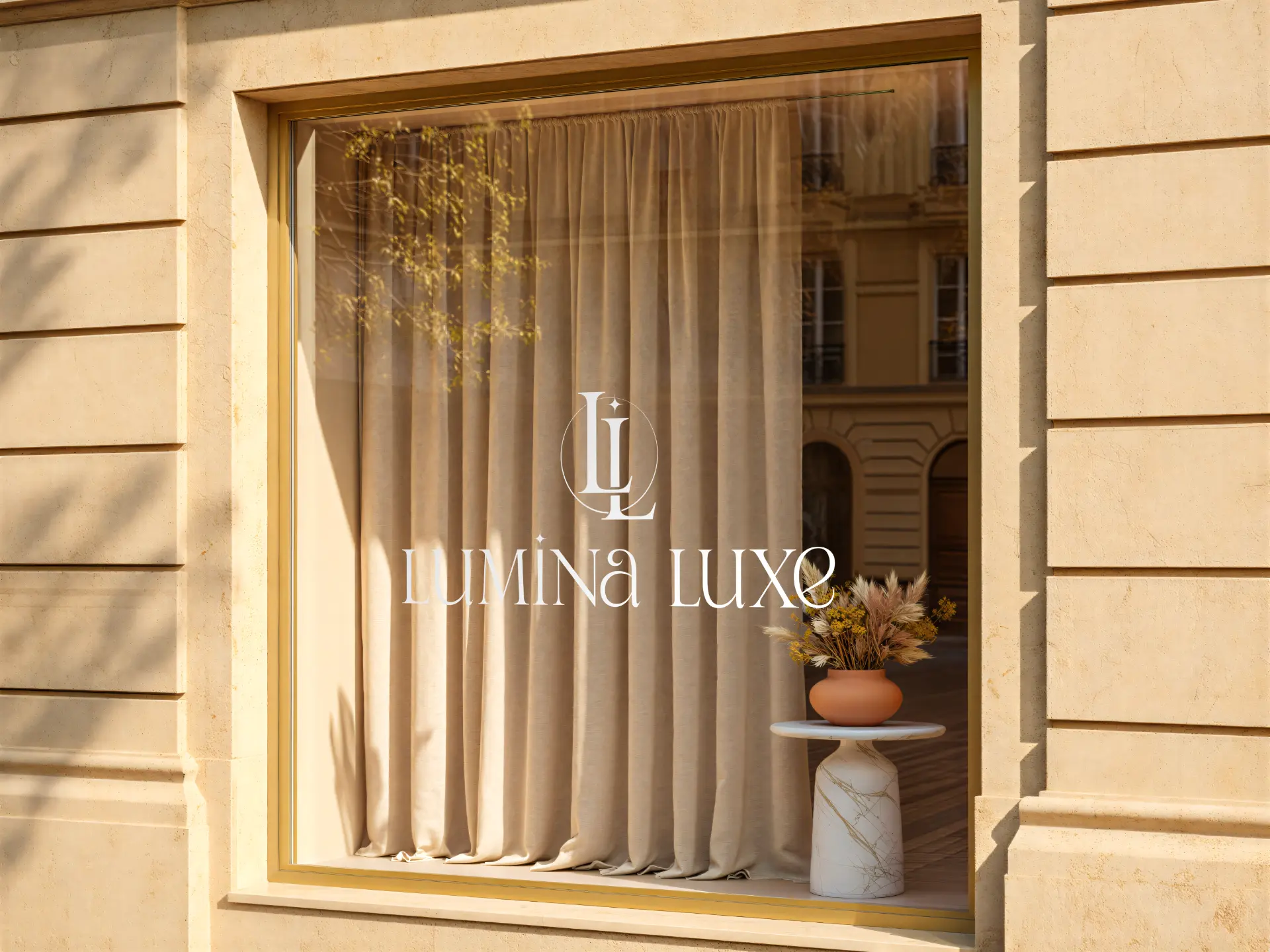 Lumina Luxe — Logo Design — detail 1